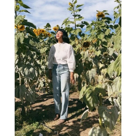 NWT Doen x Dronme Jeans in Kims Wash sz 32 - Picture 7 of 15